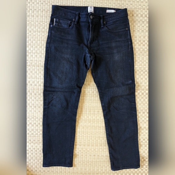 Kato Jeans Hiroshi Kato Selvedge The Pen Slim 4 Way Raw Black Wash